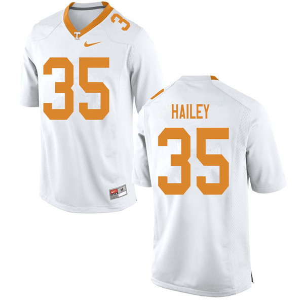 Men #35 Ramsey Hailey Tennessee Volunteers College Football Jerseys Sale-White - Click Image to Close
